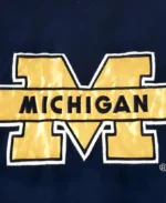 Michigan Wolverines Football Varsity Jacket Zoom Logo Image