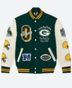 OVO X Green Bay Packers Varsity Jacket