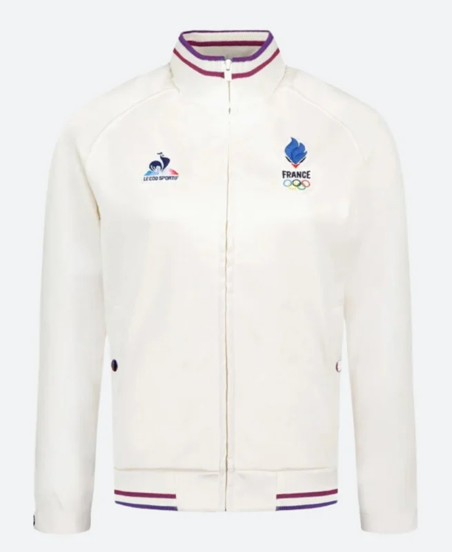 Paris Olympics 2024 France Podium Jacket Front Image