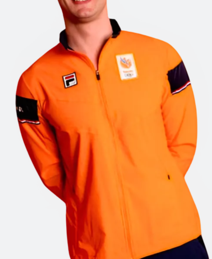 Princess Amalia Olympic Team NL Jacket Front Imae