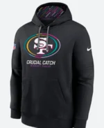 San Francisco 49ers Crucial Catch Hoodie Front Image