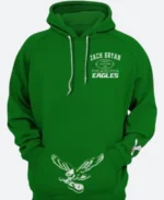 Zach-Bryan-Philadelphia-Eagles-Green-Hoodie-Front-Image.webp