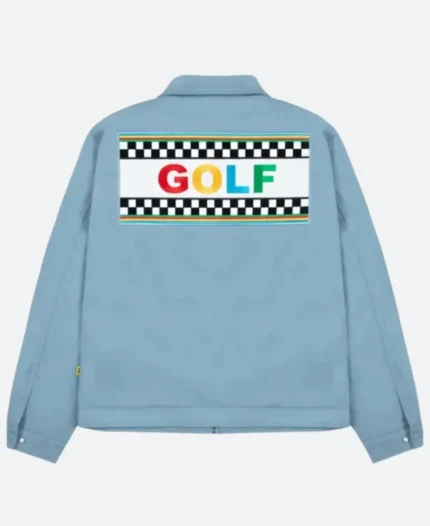 +44 x Golf Wang Blue Jacket