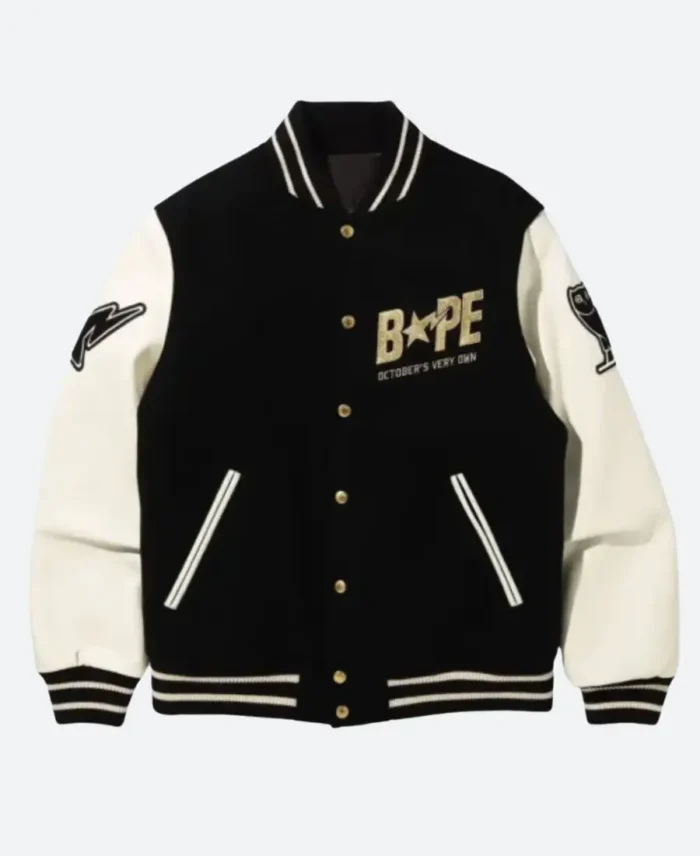 Bape OVO Varsity Jacket