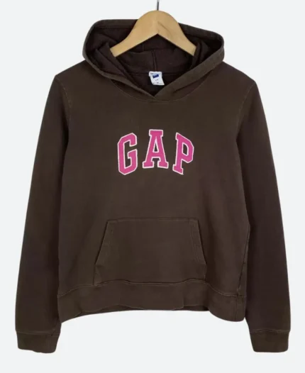 Brown And Pink Gap Hoodie