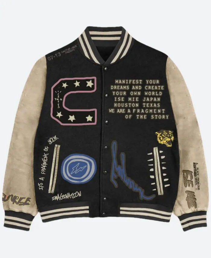 Cactus Jack Travis Scott Letterman Jacket