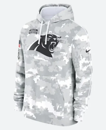 Carolina Panthers Salute To Service Camo Hoodie