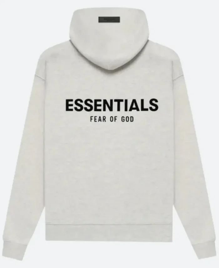 Light Oatmeal Essentials Hoodie