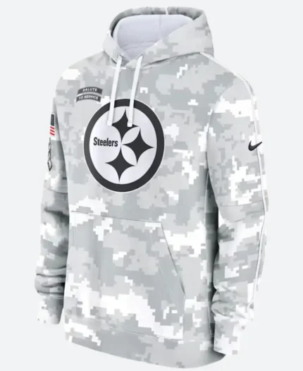 Pittsburgh Steelers Salute To Service Camo Hoodie