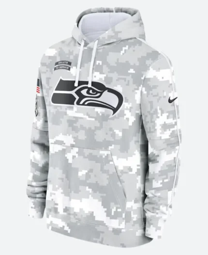 Seahawks Salute To Service Camo Hoodie