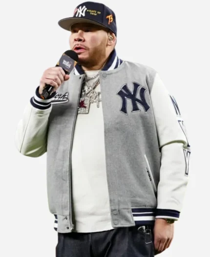 World Series Fat Joe NY Yankees Varsity Jacket