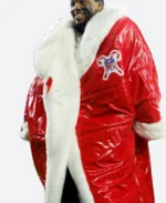 Baltimore Ravens VS Houston Texans Lamar Jackson Coat Front Image