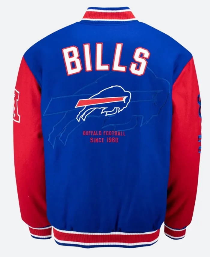 Buffalo Bills Varsity Jacket Bacak Image
