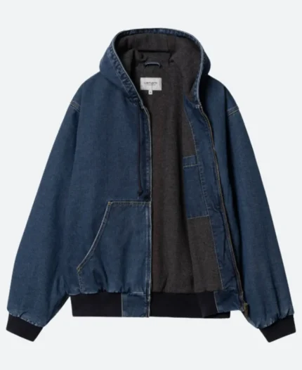 Carhartt Blue Hooded Jacket