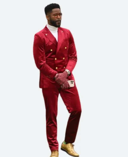 Christmas Day Chiefs Vs Steelers Nate Burleson Suit Front Image