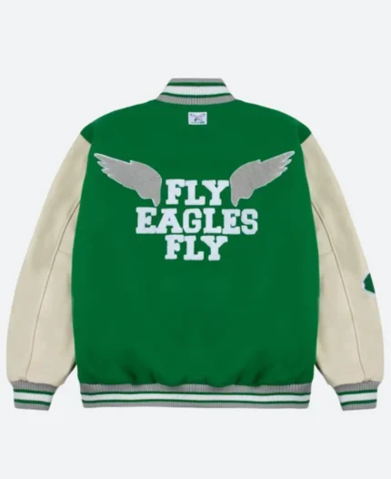 Eagles Green Letterman Jacket