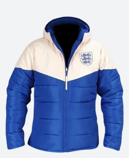 England Lionesses sarina wiegman Puffer Jacket Bacck Image