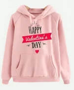 Happy Valentines Day Hoodie Front Image