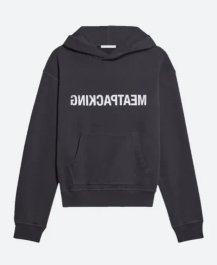 Helmut Lang Meatpacking Logo Hoodie