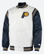 Indiana Pacers Varsity Jacket Front Image