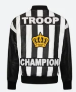 Ll Cool J Troop Champion Leather Jacket Bacck Image