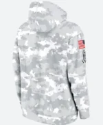 Salute To Service Denver Broncos Camo Hoodie Back Image