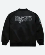 San Antonio Spurs Bomber Jacket Back Image