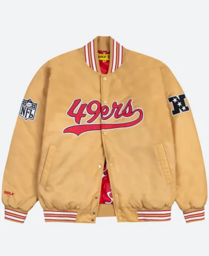 San Francisco 49ers GOLF WANG Bomber Jacket