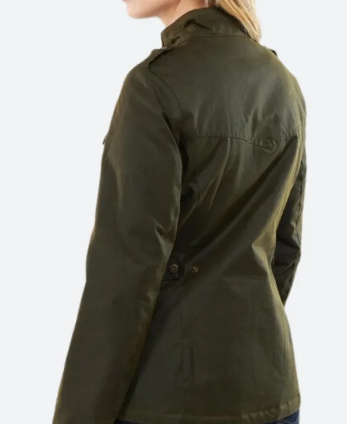 The Night Agent Ellen Jacket Back Image