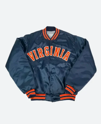 Virginia 80s Letterman Jacket Front Image