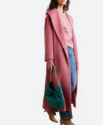 Willow Avalon Pink Trench Coat Full Image