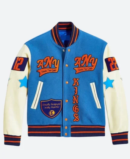 ANY Kings Awake NY Varsity Jacket Front Image