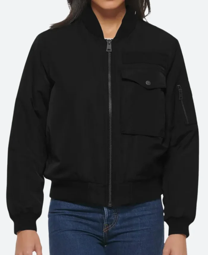 Alarum Agent Laura Bomber Jacket Front Image