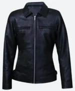 Alex Turner One For The Road Conifer Leather Jacket Front Imaage