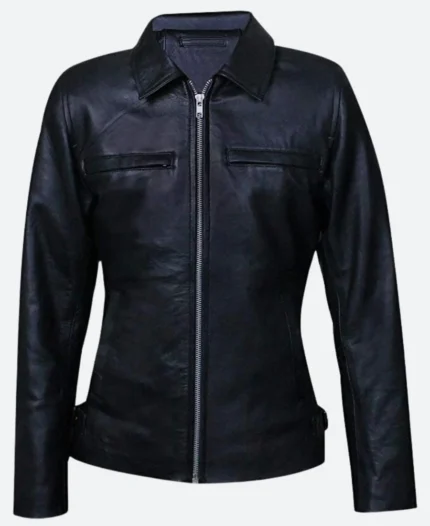 Alex Turner One For The Road Conifer Leather Jacket Front Imaage