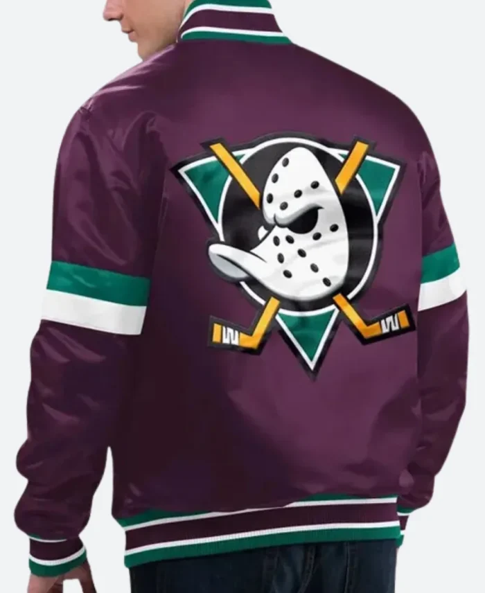 Anaheim Ducks Jacket Bacak Image