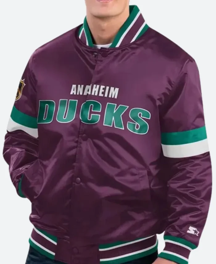 Anaheim Ducks Jacket Front Image