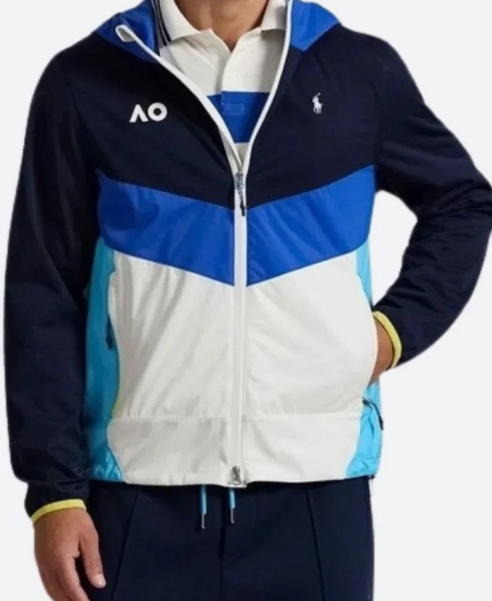 Australian Open Hooded Zipper Jacket Zoom Image