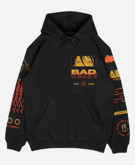 Bad Omens Sharingan Hoodie Front Image