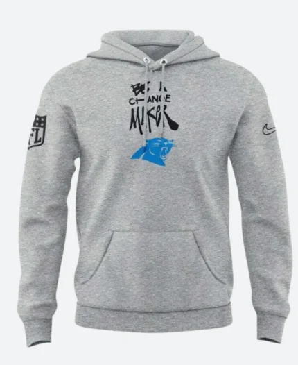 Be A Change Maker Carolina Panthers Hoodie Front Image