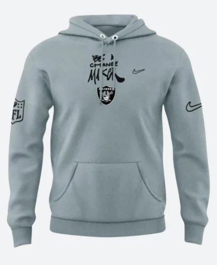 Be A Change Maker Las Vegas Raiders Hoodie Front Image