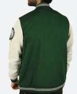 Boston Celtics Varsity Jacket Bacak Image