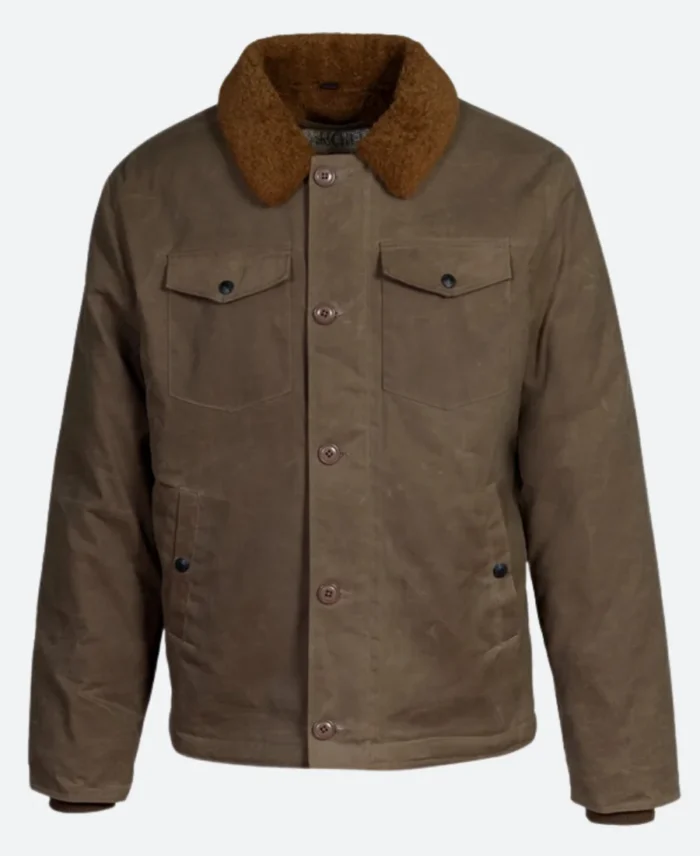 Brown Deck Jacket Front Image