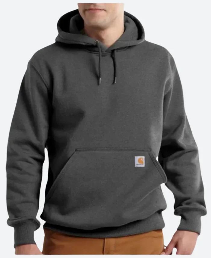 Carhartt Rain Defender Hoodie Grey Front Image