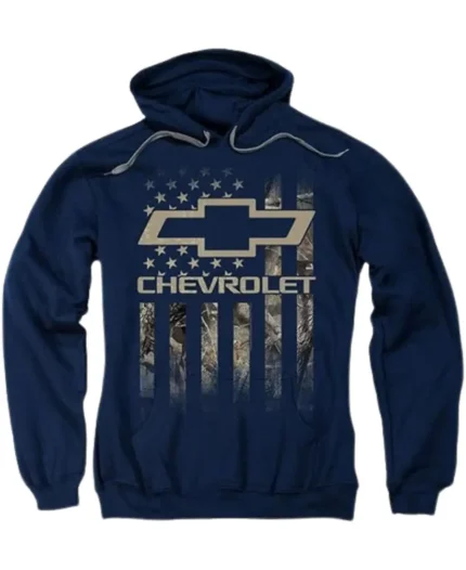 Chevrolet Camo Flag Hoodie