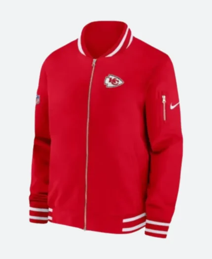 Chiefs Sideline Coach Bomber Jacket