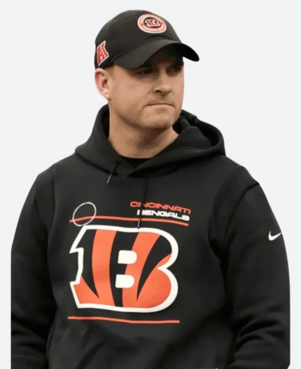 Cincinnati Bengals Zac Taylor Hoodie Front Image