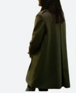 Claudia Winkleman The Traitors Trench Coat Left Arm Image