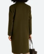 Claudia Winkleman The Traitors UK S02 Trench Coat Back Image