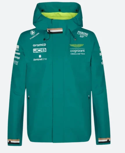 Cognizent Aston Martin F1 Racing Jacket Front Image